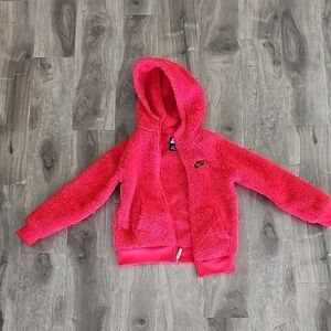 Nike Kids Pink Fleece Hoodie